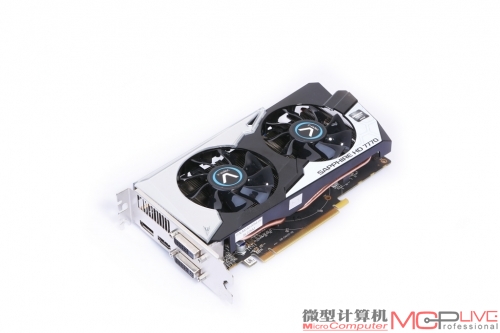 蓝宝石HD7770 2G GDDR5黑钻版OC